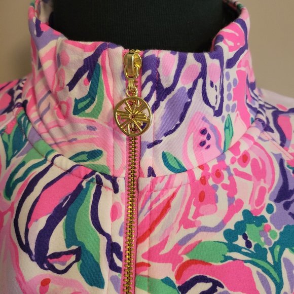 Lilly Pulitzer Half-Zip Popover - Picture 3 of 8